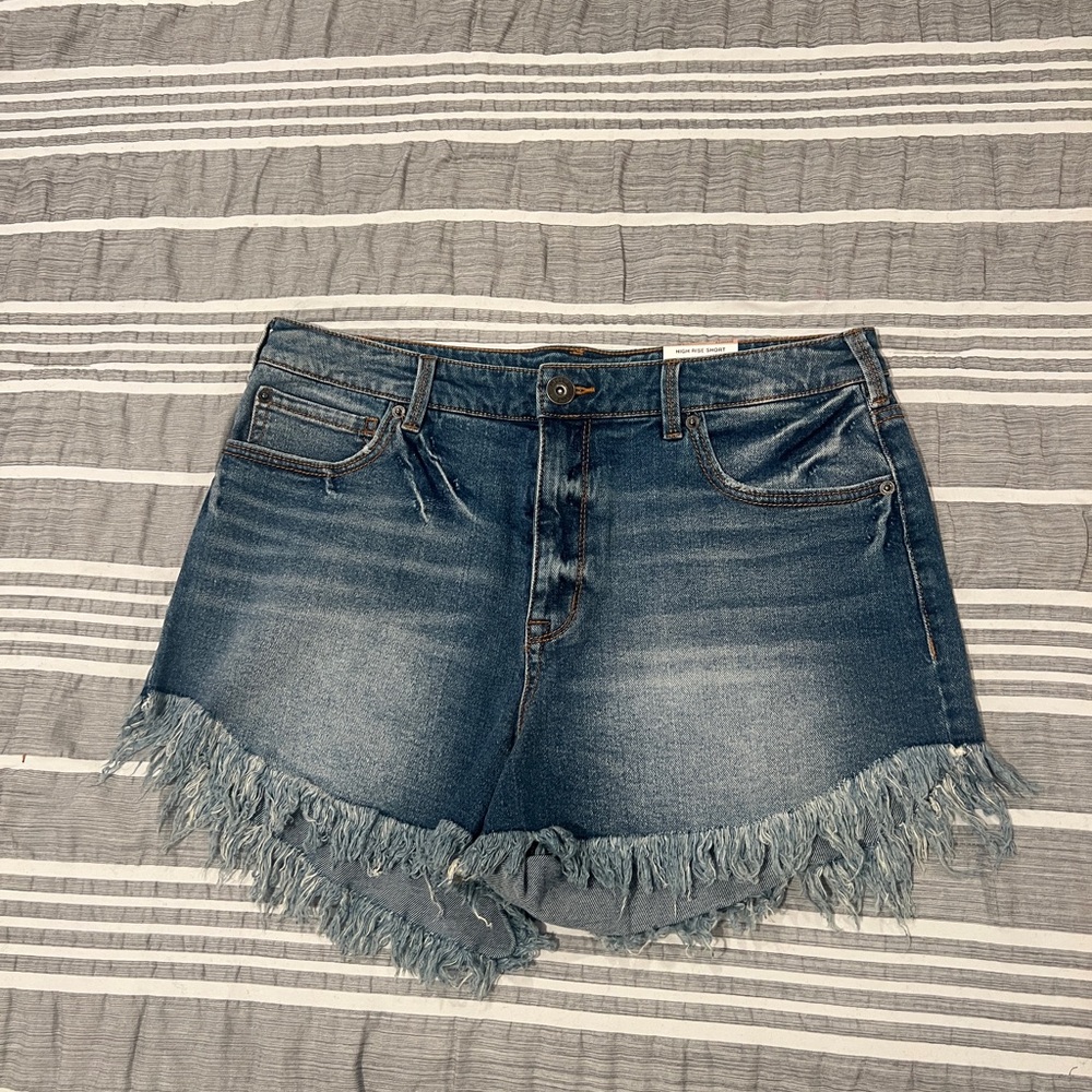INC International Concepts Blue Jean Shorts